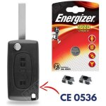 Coque cl� plip t�l�commande pour peugeot 107 207 308 307 407 807 3008 + pile cr1620 energizer