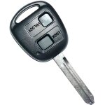 Coque cl� plip t�l�commande pour toyota