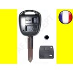 Coque de cle plip toyota avensis auris aygo celica corolla land cruiser rav4 verso yaris