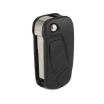 Coque de cl x autohaux botier rechange tlcommande 3 touches avec lame spi22 retourner pour ford ka ...