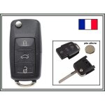 Coque clip de cl� volkswagen 3 boutons pour golftouranpolotiguan. . .