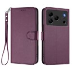 Coque pour doogee note 56 - note 56 pro housse de t�l�phone en cuir uni avec cadre 3 cartes blue rouge ...