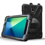 Coque tui tablet pc + silicone samsung galaxy tab active 2 8. 0 t390 t395 noir l66778