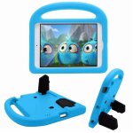 Coque eva pour ipad 2 / ipad 3 / ipad 4 etui pour enfants antichoc housse avec support et poign�e - bleu ...