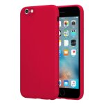 Coque givr� bumper beau pour apple iphone se (2020) 4. 7 tpu phone cover rouge