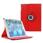 Coque housse / tui ipad air 2 rotatif 360 rouge