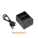 Coque - housse - étuichargeur de batterie portable à double portpour go pro hero 9 8 7 6 5 caméra noire ... Coque - housse - étuichargeur de batterie portable à double portpour go pro hero 9 8 7 6 5 caméra noire ...