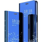 Coque huawei p30 lite cover + verre tremp� flip clear view translucide miroir cover standing 360�housse ...