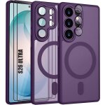 Coque hybride - booling - pour samsung galaxy s26 ultra - avec cercle magn�tique - 2 vitres - violet