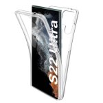 Coque intégrale 360° - compatible samsung galaxy s22 ultra ? double protection transparente Coque intégrale 360° - compatible samsung galaxy s22 ultra ? double protection transparente