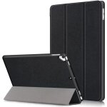 Coque ipad 10. 2 2019 - housse - pu cuir antichoc - l�ger - noir - compatible ipad 7�me g�n�ration