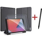 Coque ipad 8 10. 2 2020 [ 2 pi�ces protecteur d�cran verre tremp� + 1 stylet ]protection �tui ipad 8 ...