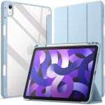 Coque pour ipad air 5 - 4 (109 pouces 2022 - 2020 5eme - 4eme g�n�ration) avec porte - pencil �tui arri�re ...