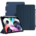 Coque pour ipad air 5me gnration 2022 - ipad air 4 2020 10. 9 tui transparent mat [recharger et fixer ...