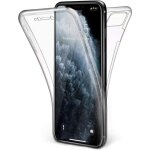 Coque pour iphone 11 silicone transparente en gel tpu souple 360 degr [avant arrire] ultra slim housse ...