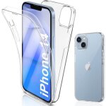 Coque pour iphone 13 (6. 1) - coque transparent silicone tpu case intgral 360 degres full b[i1967]