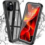 Coque pour iphone 13 mini 5. 4 pouce tanche [ip68 impermable + antichoc] antipoussire anti - neige ...