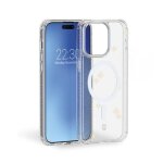 Coque - force case - iphone 15 - renforc�e - transparente - paillettes glittery - r�sistance 3m