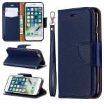 Coque iphone se (2020) 4. 7 - pu cuir portefeuille avec support antichoc protection etui housse iphone ...