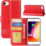 Coque iphone se (2020) housse de protection antichoc haute qualité pu cuir pochette Étui - rouge Coque iphone se (2020) housse de protection antichoc haute qualité pu cuir pochette Étui - rouge
