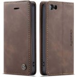 Coque iphone 5 / 5s / se 2016anti - choc housse en cuir premium flip case portefeuille etuicafz