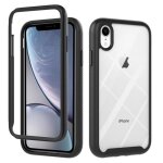 Coque iphone xr noir silicone transparente classique qualité supérieure bumper antichoc protection Coque iphone xr noir silicone transparente classique qualité supérieure bumper antichoc protection