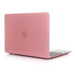 Coque macbook 12 pouces [modles: a1534] avec cran retina rigide housse de protection - pink