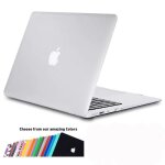 Coque macbook air 13 pouces - riwill - 2010 - 2017 - mat transparent - a1466 / a1369 - caoutchouc Coque macbook air 13 pouces - riwill - 2010 - 2017 - mat transparent - a1466 / a1369 - caoutchouc