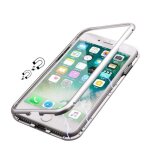 Coque magnétique pour iphone 11 anti choc adsorption métal cadre housse étui couleur argent - marque ... Coque magnétique pour iphone 11 anti choc adsorption métal cadre housse étui couleur argent - marque ...
