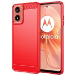 Coque pour motorola moto g04 / g04s / g24 / g24 power / e14 - housse etui silicone gel carbone + verre ...