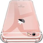 Coque de protection apple iphone 6 6s - angles renforcs - transparente - anti - rayures