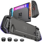 Coque de protection pour nintendo switch 2 - kal - poign�e ergonomique antid�rapante