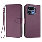 Coque pour realme 16 pro plus 5g housse de t�l�phone en cuir uni avec cadre 3 cartes blue rouge housse ...