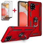 Coque samsung galaxy a42 5g housse avec support antichoc coque rouge + verre trempé samsung galaxy a42 ... Coque samsung galaxy a42 5g housse avec support antichoc coque rouge + verre trempé samsung galaxy a42 ...