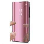 Coque samsung galaxy a51 etui clear view miroir coque cuir housse etui flip cover portefeuille support ...