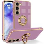 Coque de protection - booling - pour samsung galaxy a55 5g - silicone antichoc - support bague rotatif ... Coque de protection - booling - pour samsung galaxy a55 5g - silicone antichoc - support bague rotatif ...