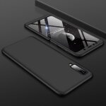 Coque samsung galaxy a7 2018 avec verre tremp� l�ger ultra - mince dur mat rigide 3 en 1 protection int�grale ...