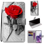 Coque pour samsung galaxy s21 plus housse de protection cuir pu portefeuille etui � rabat magn�tique ...
