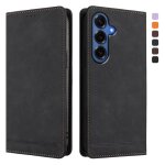 Coque pour samsung galaxy s26 plus etui en cuir pu portefeuille magn�tique r�tro flip housse multicolore ...