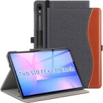 Coque pour samsung galaxy tab s10 fe plus 13. 1(sm - x620 / sm - x626b)housse de protection en cuir premium ...