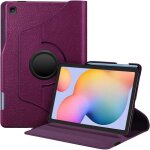 Coque pour samsung galaxy tab s6 lite 2022 - 2020 10. 4 pouces - etui rotatif � 360 degr�s avec rangement ...