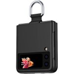 Coque de protection - booling - pour samsung galaxy z flip 3 5g - antichoc - noir - boucle en m�tal