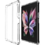 Coque de protection - samsung - galaxy z fold 3 - silicone - transparente - renforce 4 coins