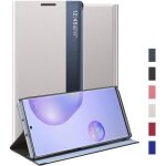 Coque samsung note 20 ultra flip cover pu cuir standing rabat interne antichoc �tui pour samsung galaxy ...