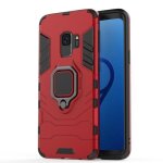 Coque samsung s9 double couche tui avec anneau kickstand anti - choc housse protection pour samsung ...