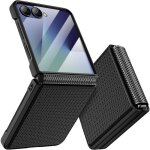 Coque pour samsung z flip 7 (pas pour flip 7 fe) protection d�cran arri�re et charni�re slim fit texture ...