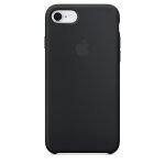 Coqueensiliconecompatiblepour iphone7 / 8 - noir -
