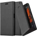 Coque pour sony xperia x compact housse en noir nuit etui case cover protection portefeuille wallet