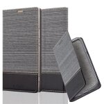 Coque pour sony xperia xa1 ultra housse en gris noir etui case cover protection fermeture magntique