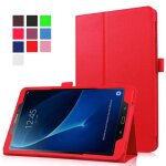 Coque tablette smasung galaxy a10. 1 t580 t585housse samsung a10. 1 2016etui tab a10. 1 samsung - rouge ...